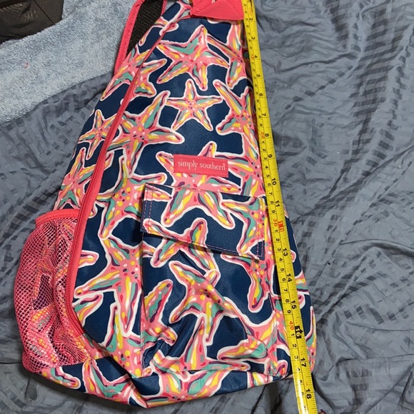 NWOT Simply Southern seastar Casual Fun Sling Shoulder Bag/Backpack - Picture 10 of 10